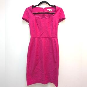Pink Banana Republic Square Neck Dress